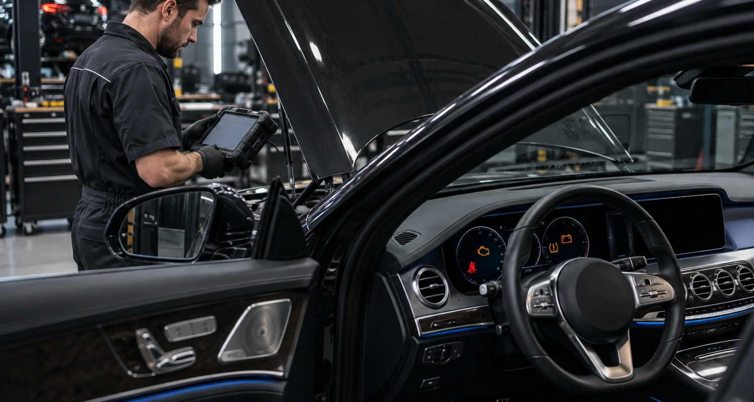 Diagnostic Warning Lights on Luxury & Imported Cars