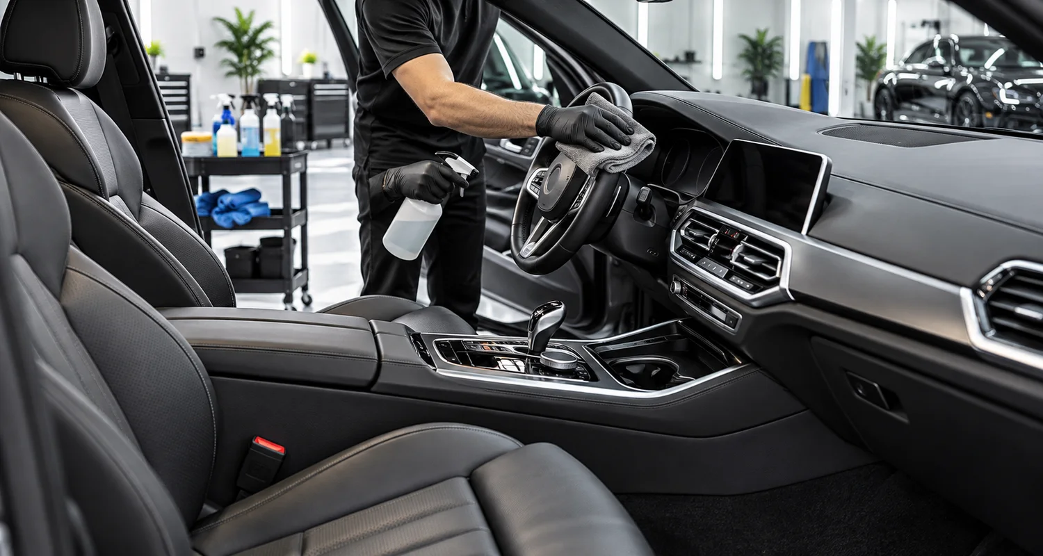 Car Detailing Interior Sanitization