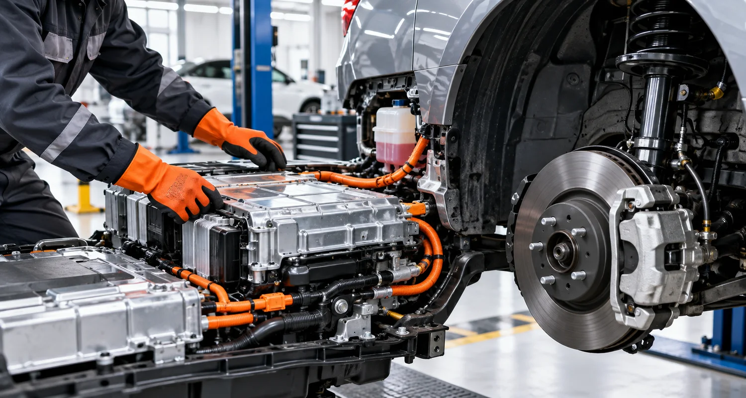 Hybrid Battery Brake System Service