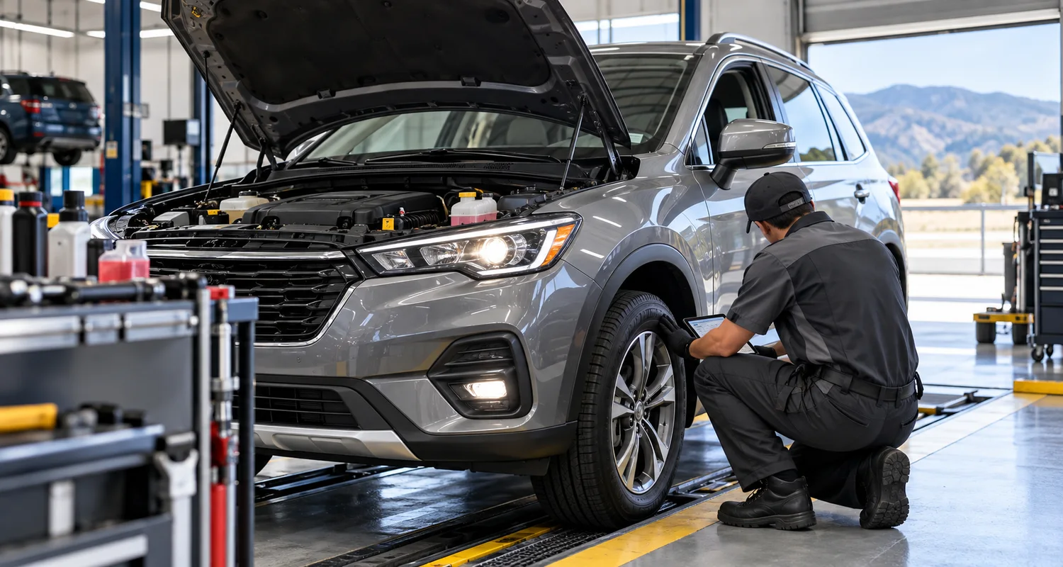 Vehicle Inspection Before a Long Trip