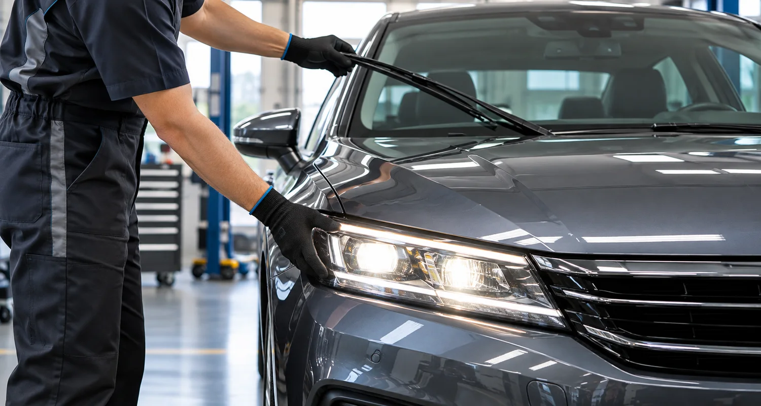 Windshield Wiper Lighting Visibility Service