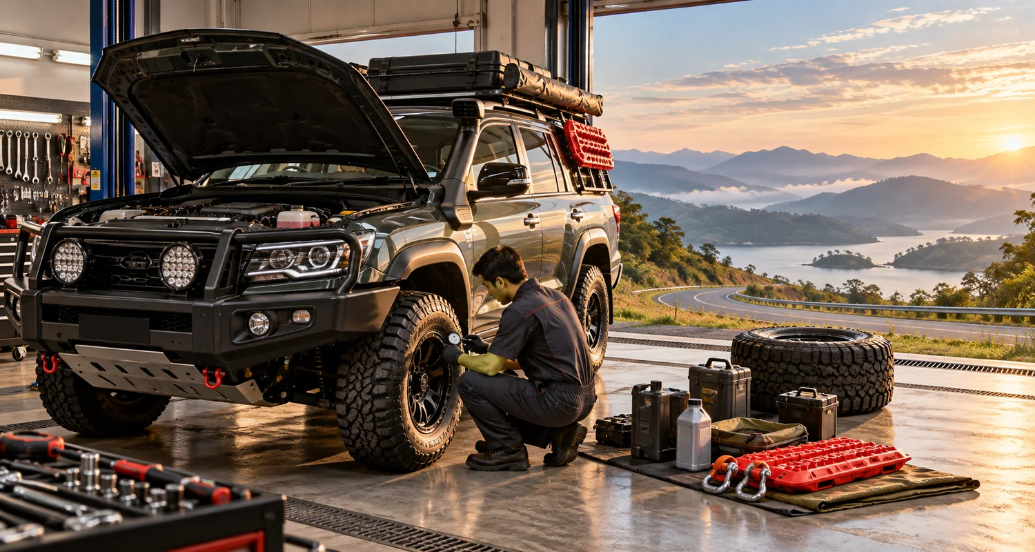 How to Prepare a 4x4 for Road Trips