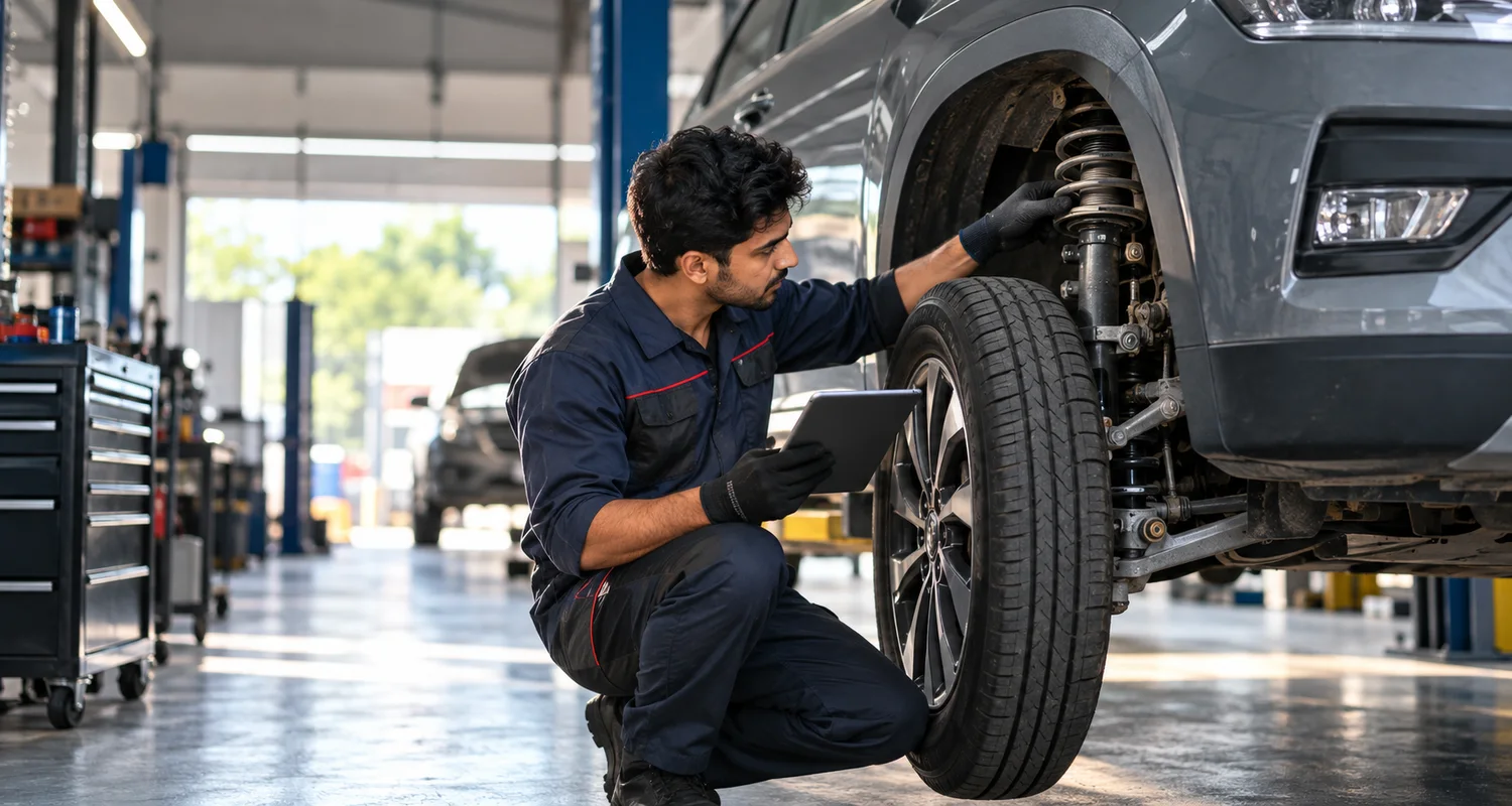 Car Shock-Absorber Warning Signs