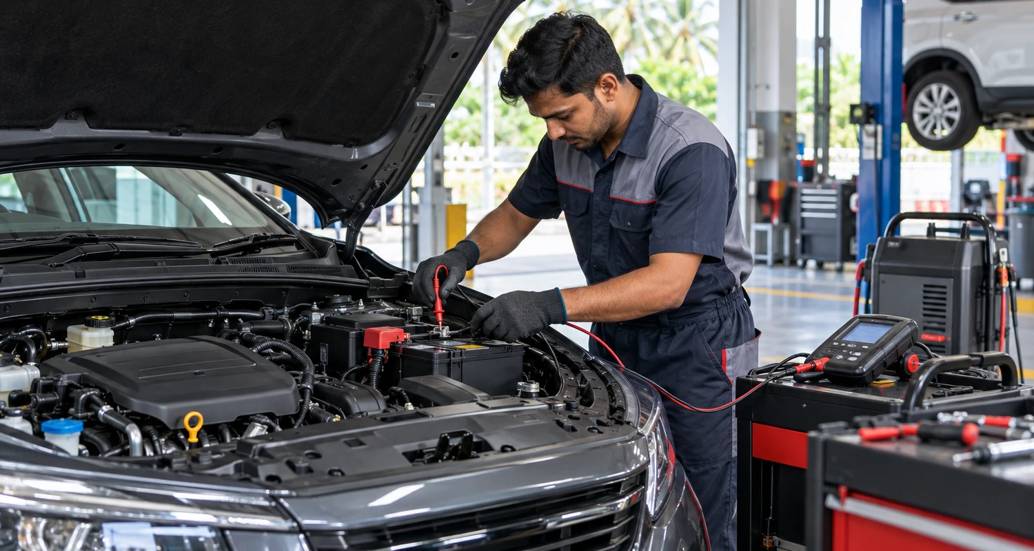 Battery Alternator Starting System Service
