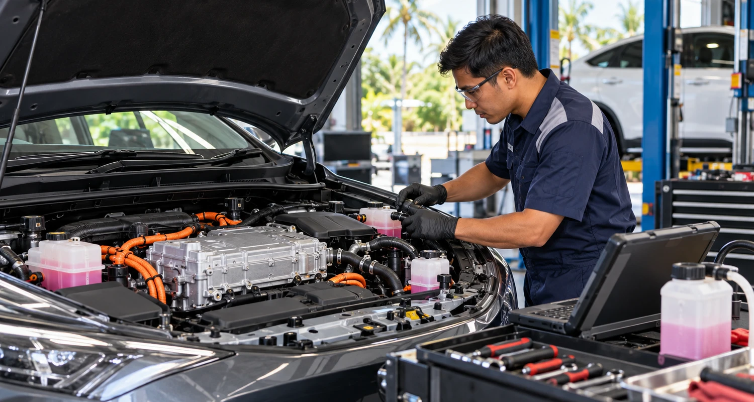 Hybrid Inverter & Cooling Service