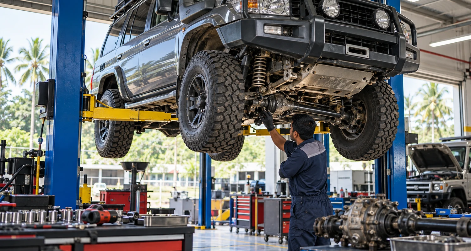 Toyota Land Cruiser 4x4 Maintenance