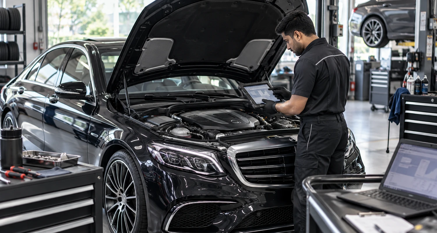 Luxury Car Diagnostic Readiness